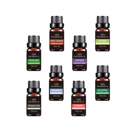 Organic Essential Oils Set Top Sale  Natural Therapeutic Grade Aromatherapy Oil Gift Kit For Diffuser