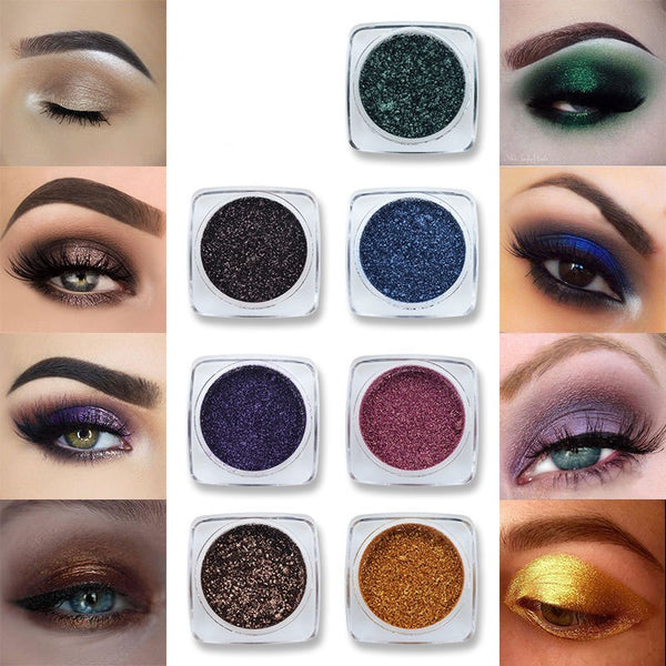 Pearlescent eye shadow powder