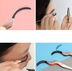 Eyelash curler aid