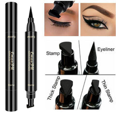 Double-headed wing seal eyeliner