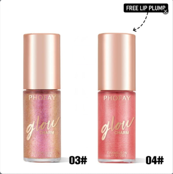 PHOFAY Moisturizing Shimmer Lip Gloss