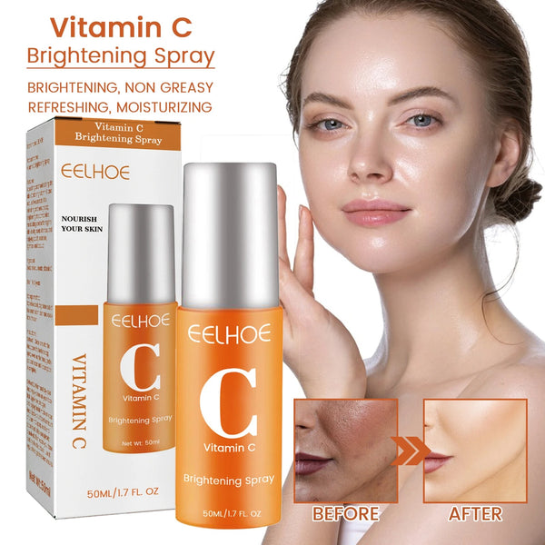 Vitamin C Moisturizing Spray Set Face Whitening Spray Reduce Fine Lines Lifting Firming & Brightening Skin Facial Care Product