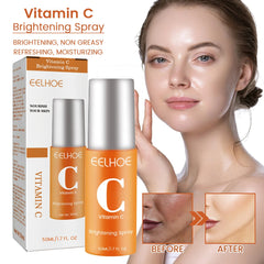 Vitamin C Moisturizing Spray Set Face Whitening Spray Reduce Fine Lines Lifting Firming & Brightening Skin Facial Care Product