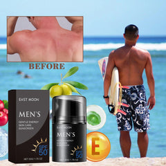 Men's Summer Outdoor Isolation UV Protection Sun Screen Gentle Energy Skin Care Natural Sunscreen SPF 50 Skin Whitening Cream