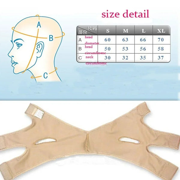 Elastic Face Bandage Slimming Tapes V Line Shaper Chin Cheek Face Lift Devices Jawline Facial Massager Wrinkle Women Beauty Care