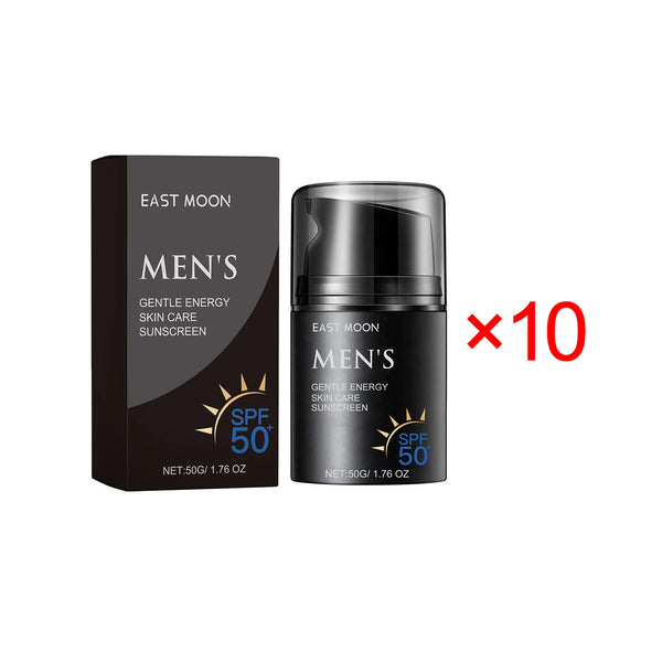 Men's Summer Outdoor Isolation UV Protection Sun Screen Gentle Energy Skin Care Natural Sunscreen SPF 50 Skin Whitening Cream