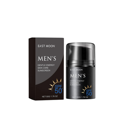 Men's Summer Outdoor Isolation UV Protection Sun Screen Gentle Energy Skin Care Natural Sunscreen SPF 50 Skin Whitening Cream