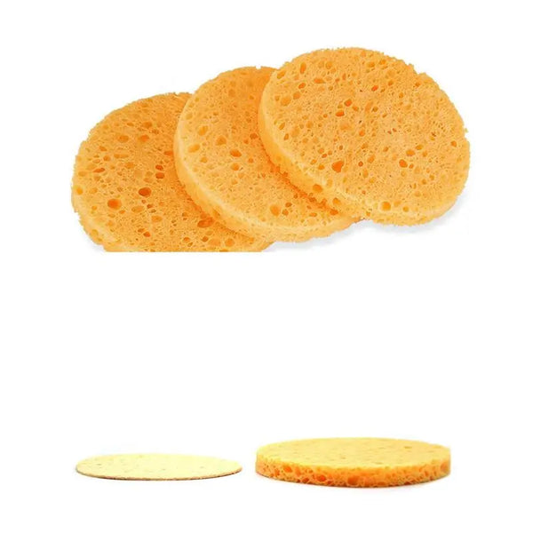 30pcs cleansing sponges Face Scrubber Sponge Compressed Facial Exfoliation Sponge cleansing sponges Makeup Removal Sponge Pad