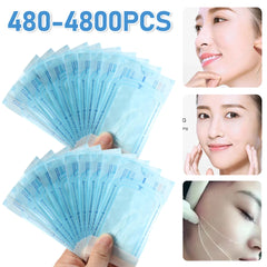 480-4800pcs Absorbent Collagen Threads No Needle Gold Protein Line Anti Aging Women Collagen Face Filler Protein Thread Skin Car