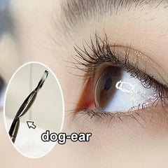 Mascara Fan Brush Foldable Eyelash Brush Soft Bristles Eye Lashes Makeup Tool Folding Angle Eye Shadow Brush for Women