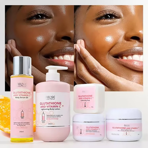 AILKE Vitamin C Cream, Hydration & Brightening Lotion, Improve Dull Skin, Clean Skin, Glowing Beauty Face & Body Care