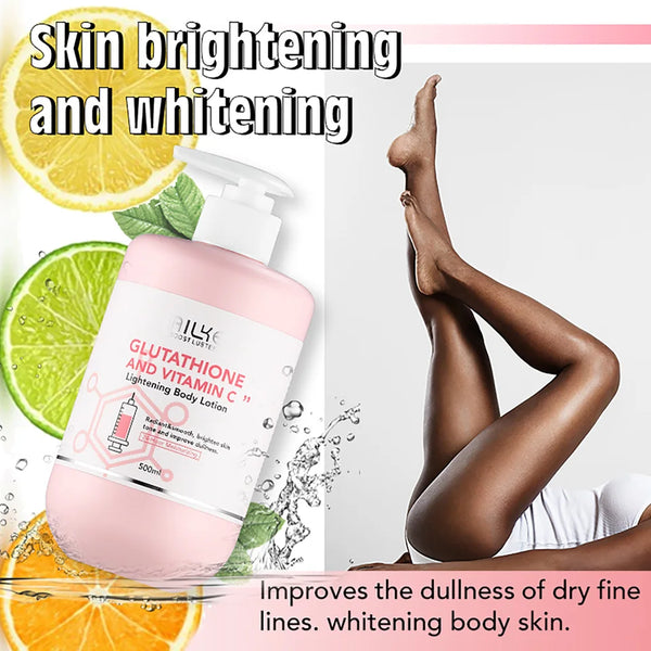 AILKE Vitamin C Cream, Hydration & Brightening Lotion, Improve Dull Skin, Clean Skin, Glowing Beauty Face & Body Care