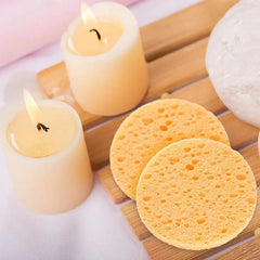 30pcs cleansing sponges Face Scrubber Sponge Compressed Facial Exfoliation Sponge cleansing sponges Makeup Removal Sponge Pad