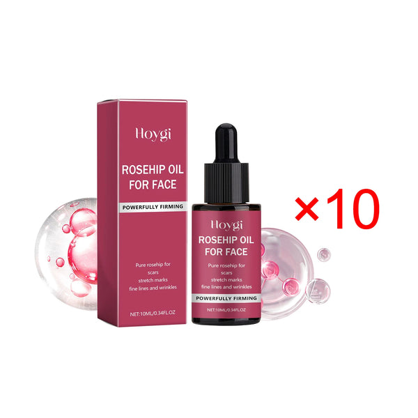 Pure Rosehip Oil Firming Delicate Pores Smooth Repair Facial Moisturizing Fade  Fine Lines Wrinkles Acne Blackheads Face Care AL