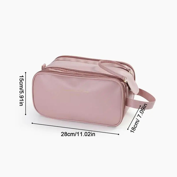 Traveling Cosmetic Bag for Women Makeup Case Cosmetic Organizer Waterproof Makeup Storage Bag with Handle Travel Cosmetic Bag