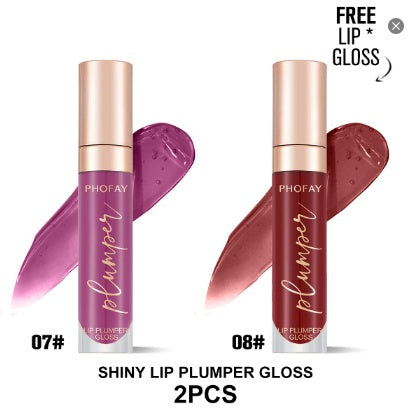 PHOFAY Shiny Lip Plumper Gloss