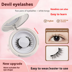 Magnetic Suction False Eyelashes Little Devil Supernatural Magnet Suit