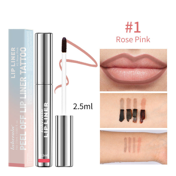 Matte Finish No Stain On Cup Hook Line Lip Stick